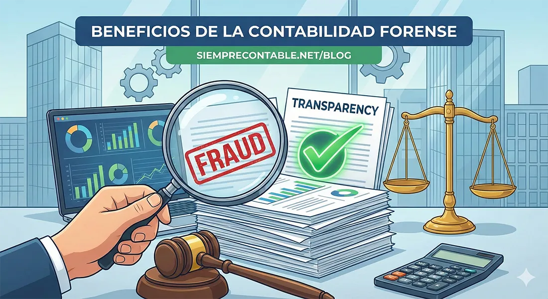Beneficios de la Contabilidad Forense: Cómo Puede Ayudar a Detectar Fraudes y Mejorar la Transparencia Financiera en las Empresas