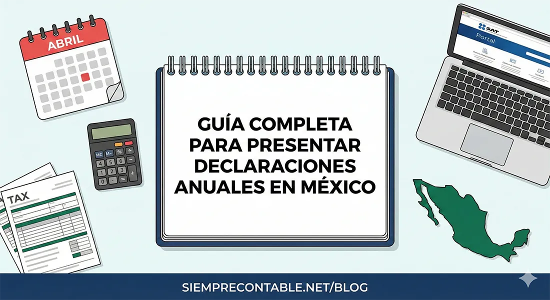 Guía Completa para Presentar Declaraciones Anuales en México
